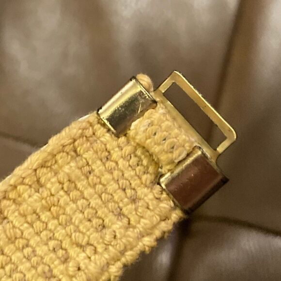 Vintage Ivory Colored Expandable Scales Belt main image 5